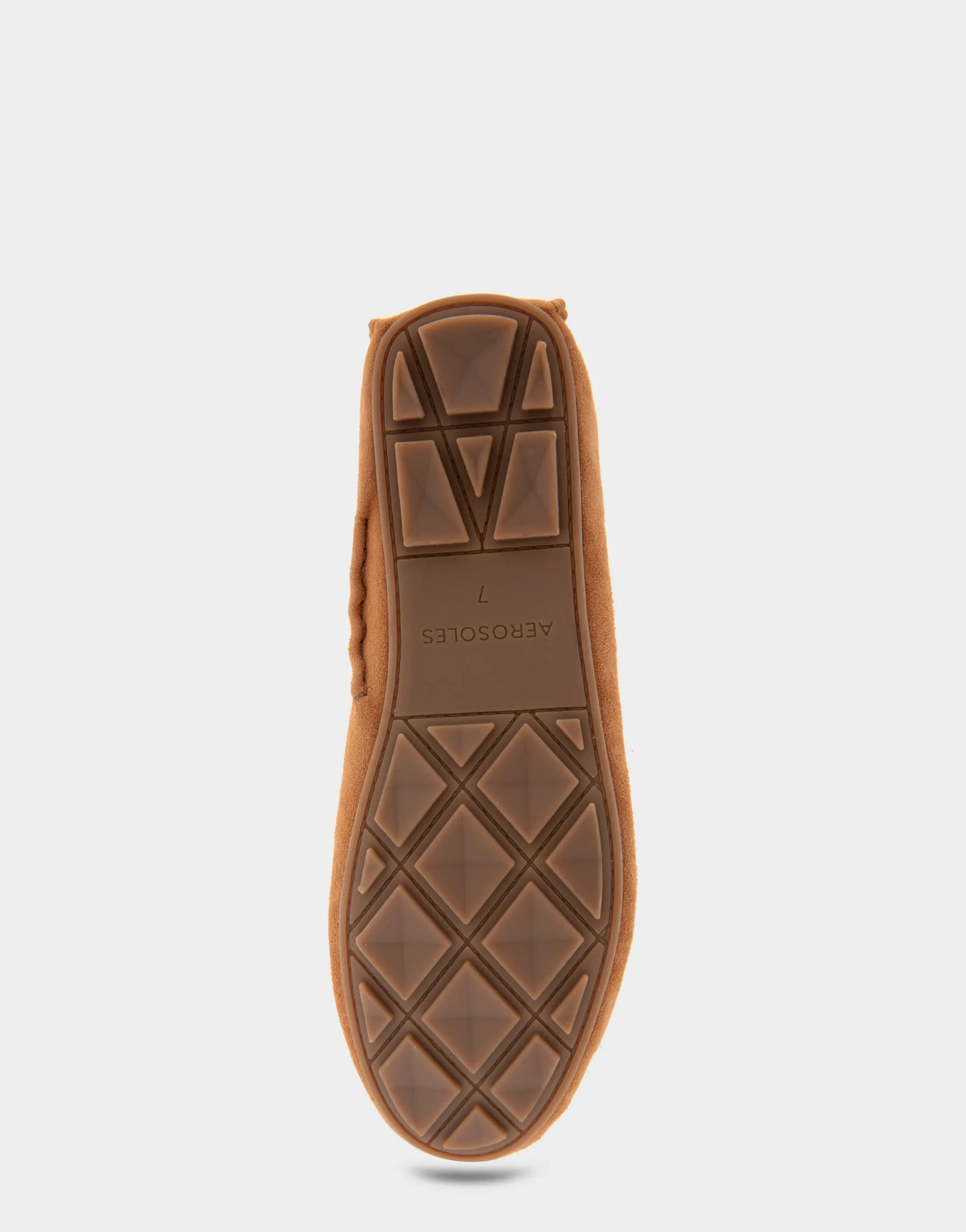 Comfortable Women's Driver in Tan Suede