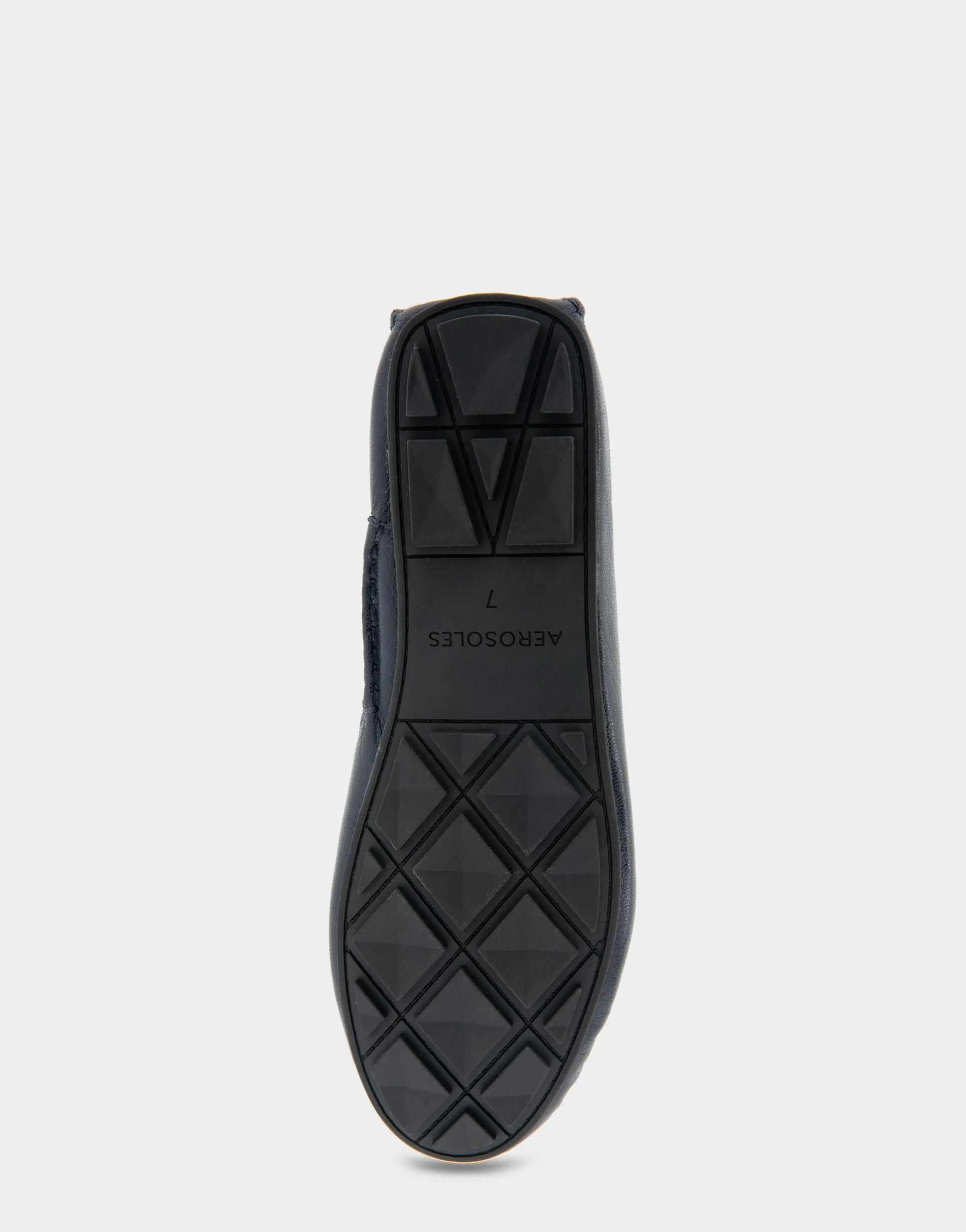 Comfortable Women's Driver in Navy Leather