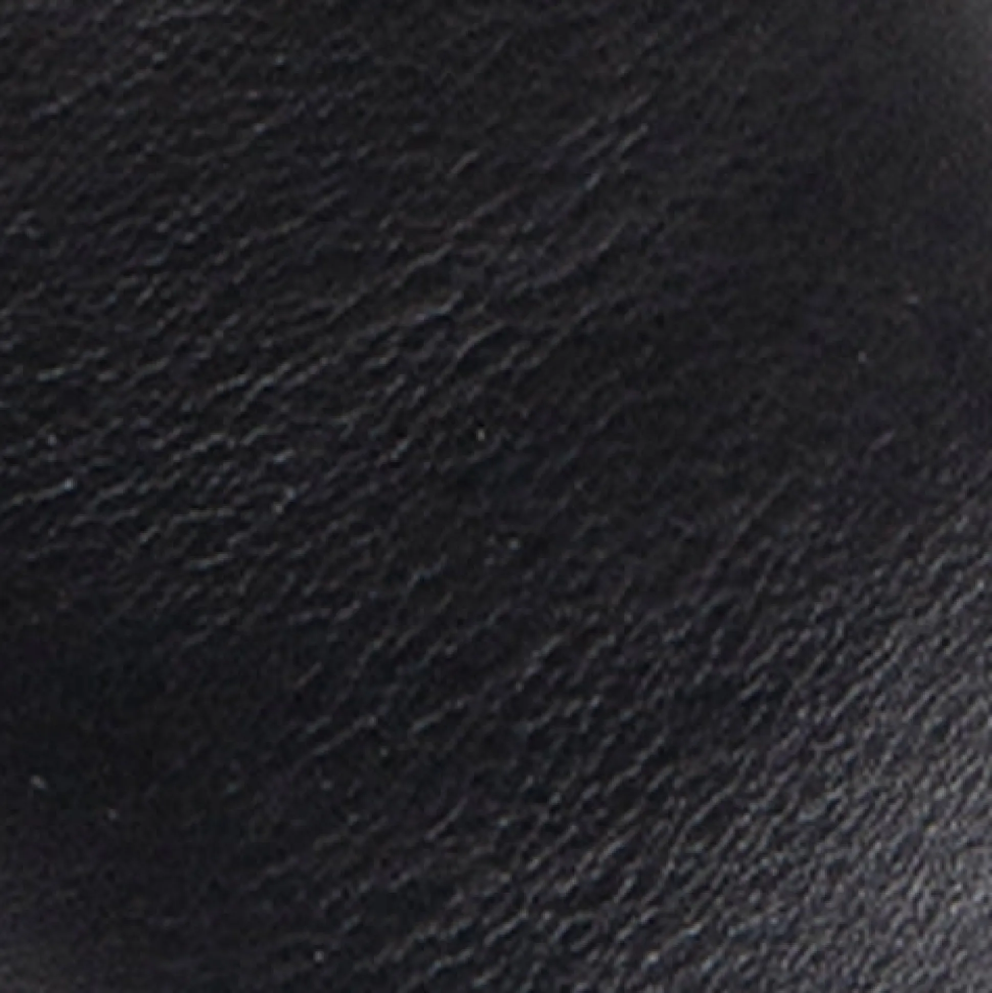 Comfortable Women's Knee High Sculpted Wedge Almond Toe Boot in Black Leather
