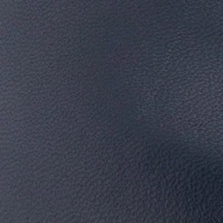 Comfortable Women's Mid Heel Pump in Navy Genuine Leather